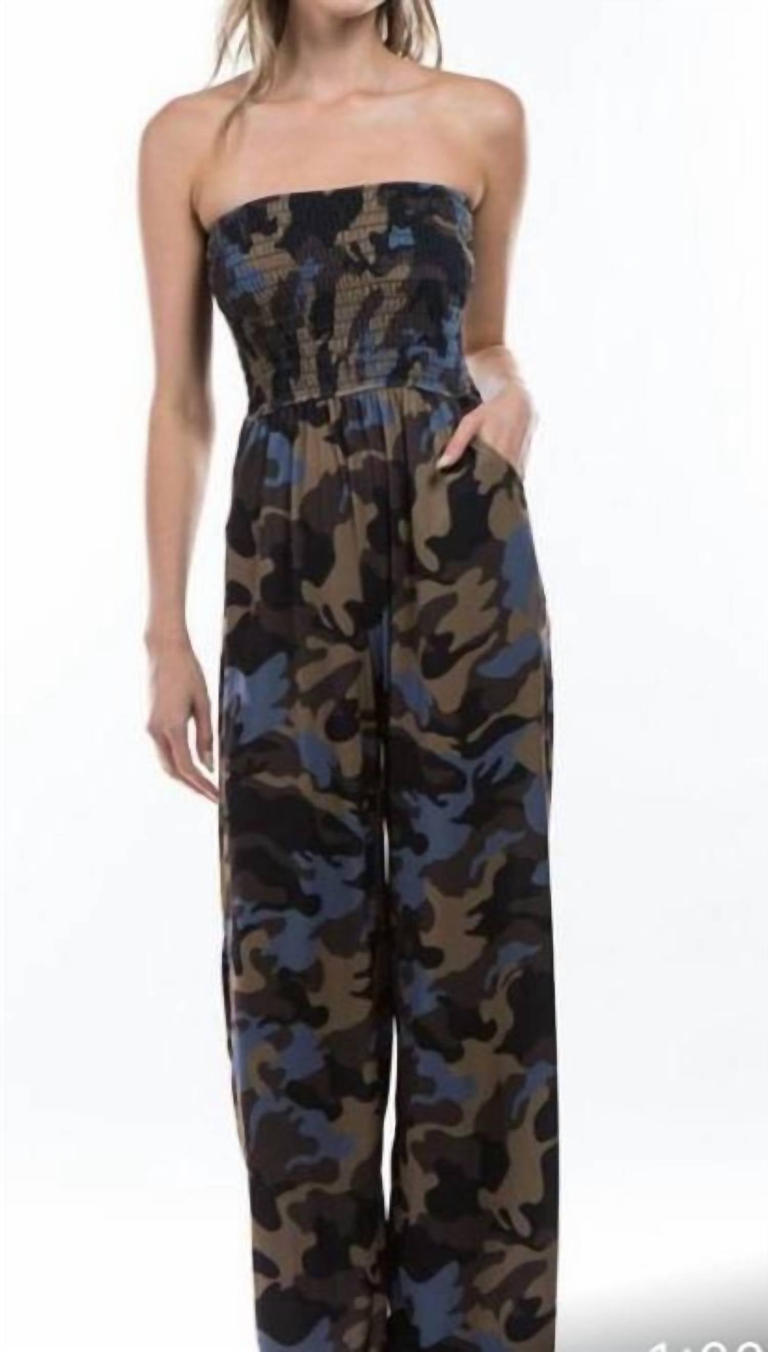 

Комбинезон Rebecca в камуфляжном цвете VaVa, цвет camo