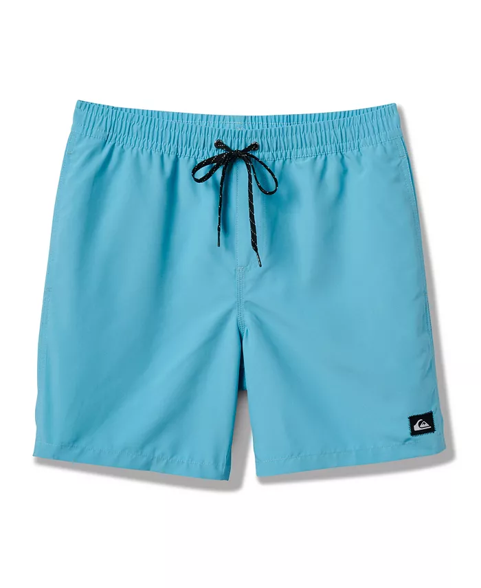 

Мужские повседневные однотонные шорты Volley 17 Nb Board Quiksilver, синий