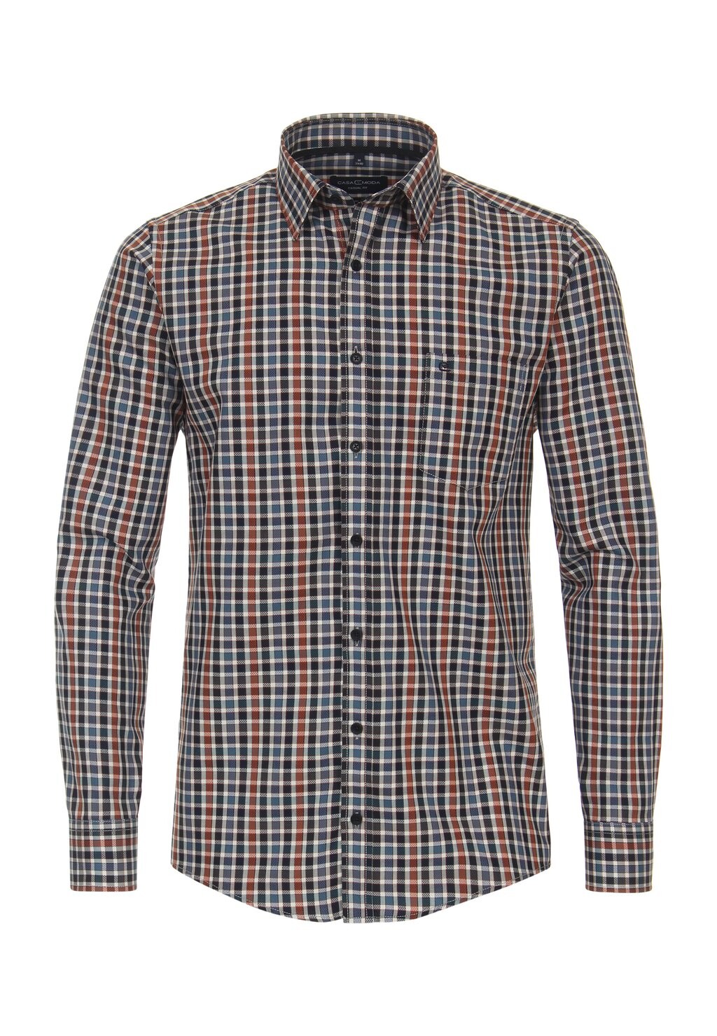 

Рубашка KOLLEKTION KARIERT CASUAL FIT CASAMODA, темно-синий