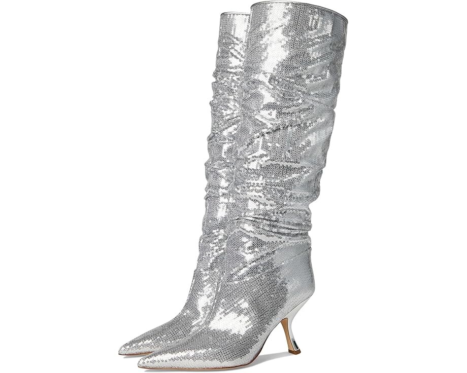 

Ботинки MICHAEL Michael Kors Luna Boots, серебряный