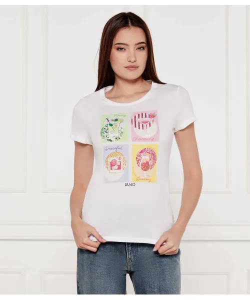 

Футболка Regular fit Liu Jo, белый