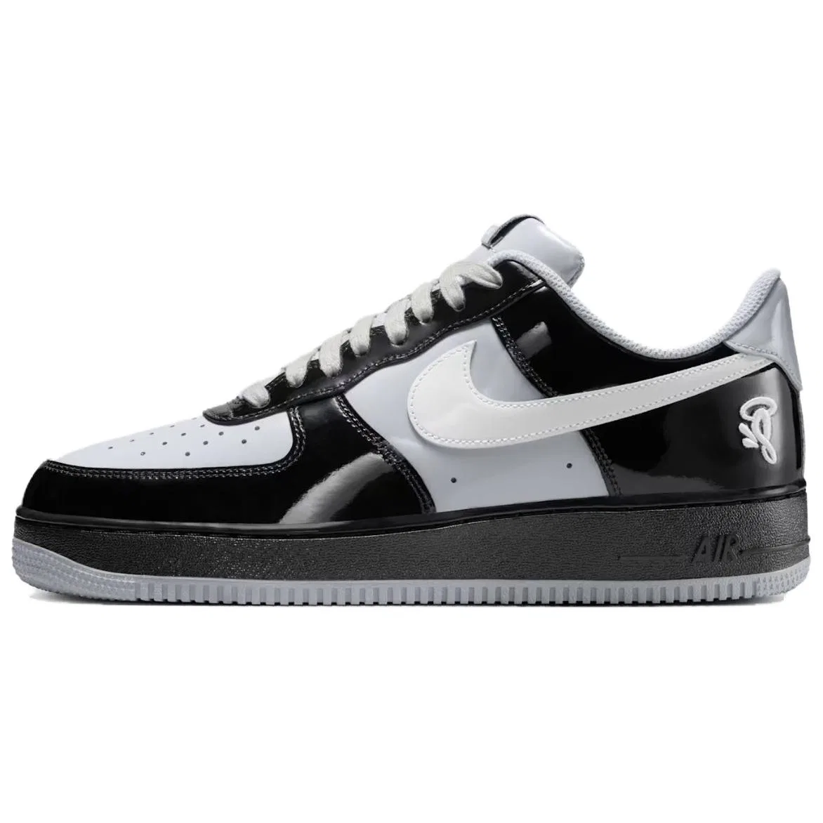 Кроссовки Nike Air Force 1 Low Central Cee Black White Gray