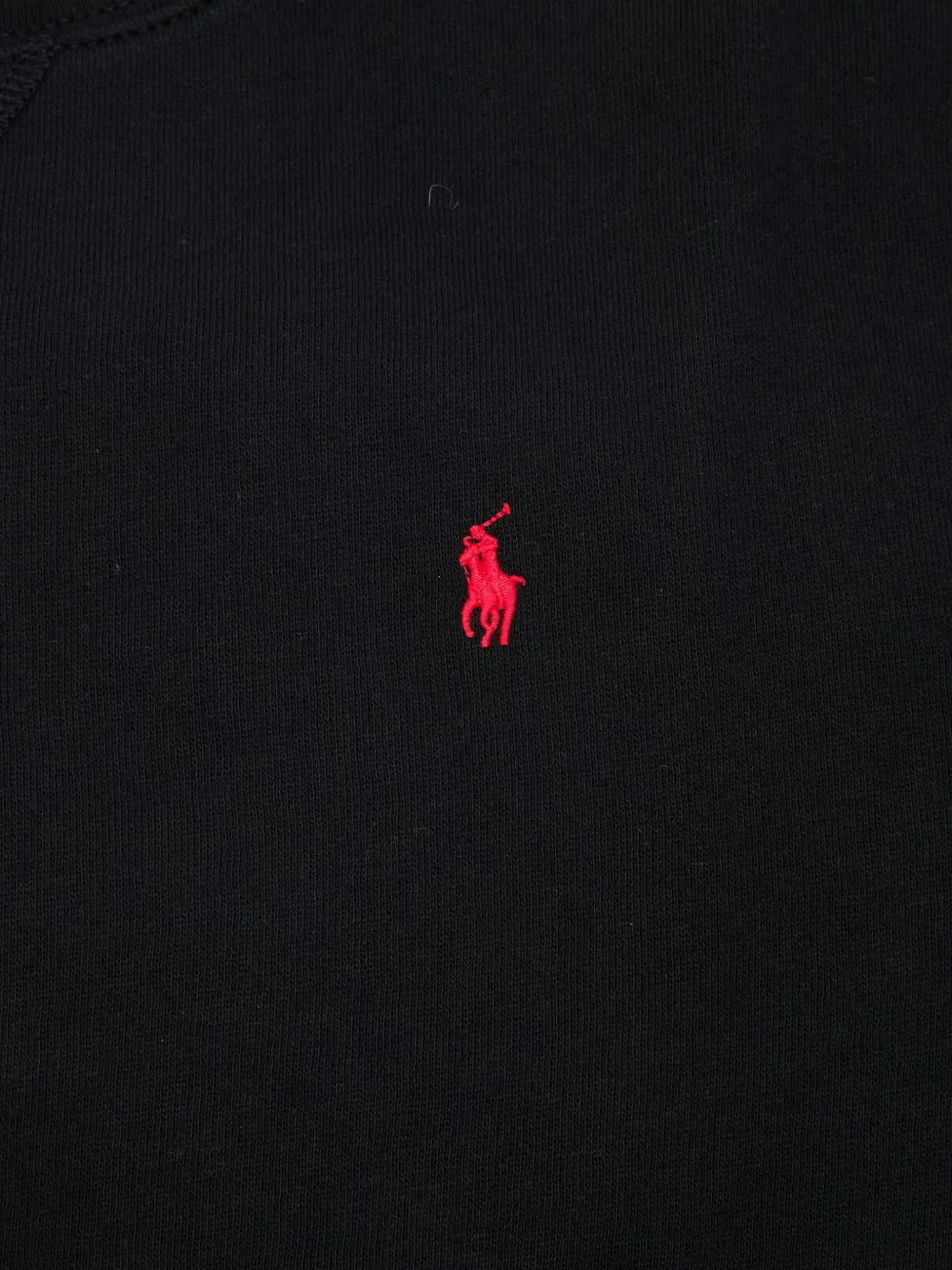 Вышитый свитшот с длинными рукавами Polo Ralph Lauren Kids, черный — фото 3