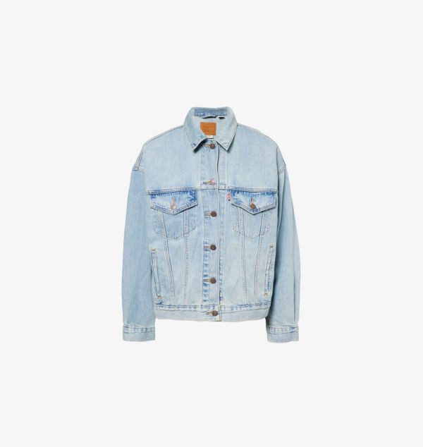 

Джинсовая куртка дальнобойщика 90-х годов Levis, цвет i told you trucker