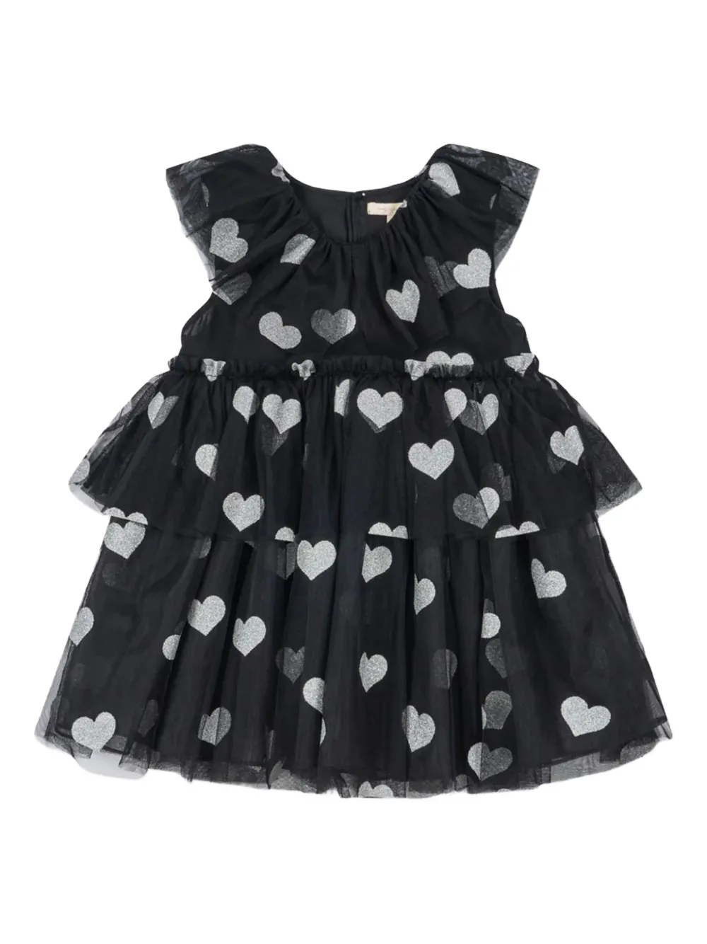 

Платье с оборками Konges Sløjd, черный