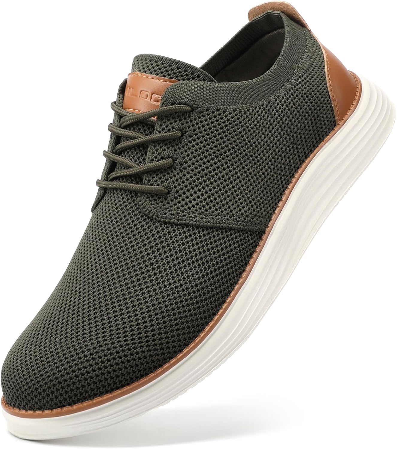 

Мужские модные кроссовки VILOCY, повседневная обувь для прогулок, деловые оксфорды, удобные, дышащие, легкие теннисные туфли, зеленый