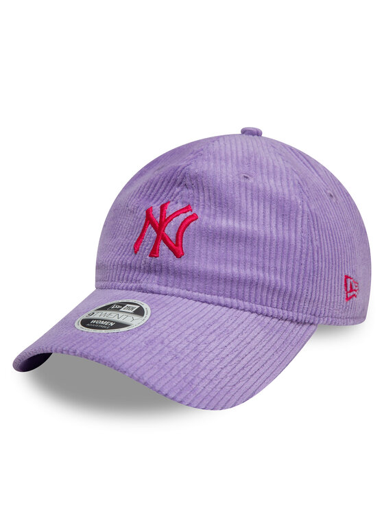 

Бейсболка New York Yankees Cord 9Twenty 60595365 New Era, фиолетовый