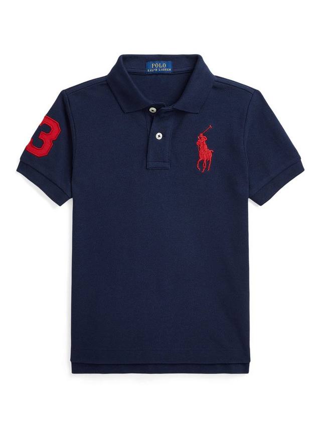 

Детская поло Polo Kids с большим пони Ralph Lauren, Refined Navy