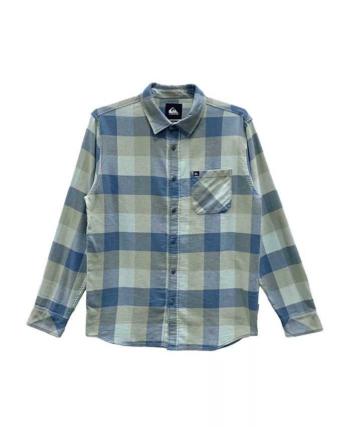 

Мужская фланелевая рубашка с длинным рукавом Motherfly Quiksilver, синий