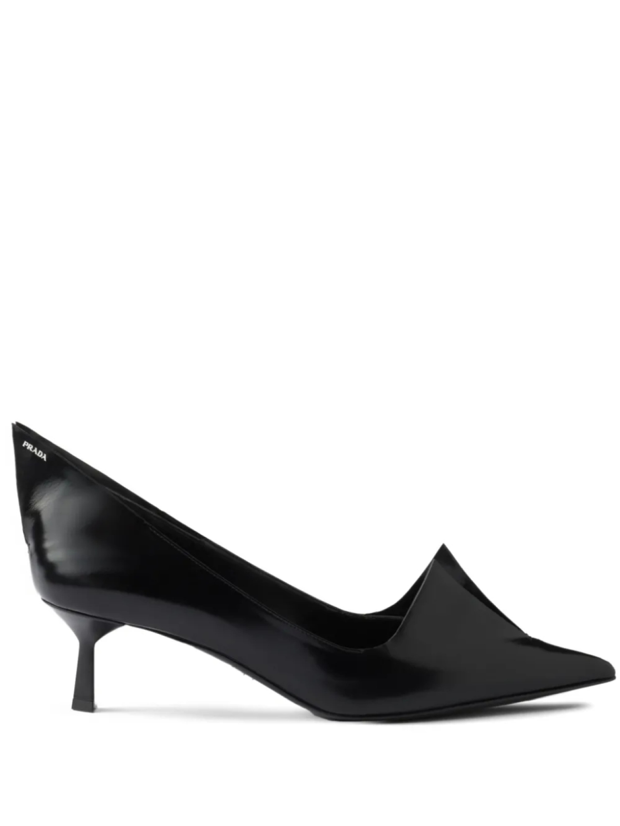 Prada туфли Brushed 55, черный
