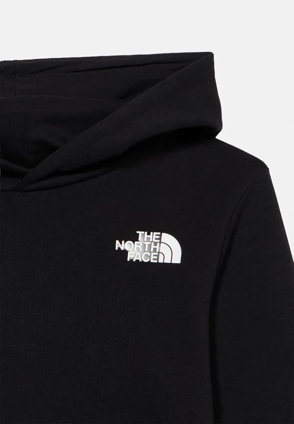 Подростковая простая толстовка с купольным светильником, унисекс. The North Face, Black — фото 4