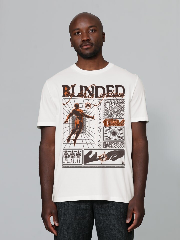 

Футболка wat Apparel T-Shirt Blinded, белый