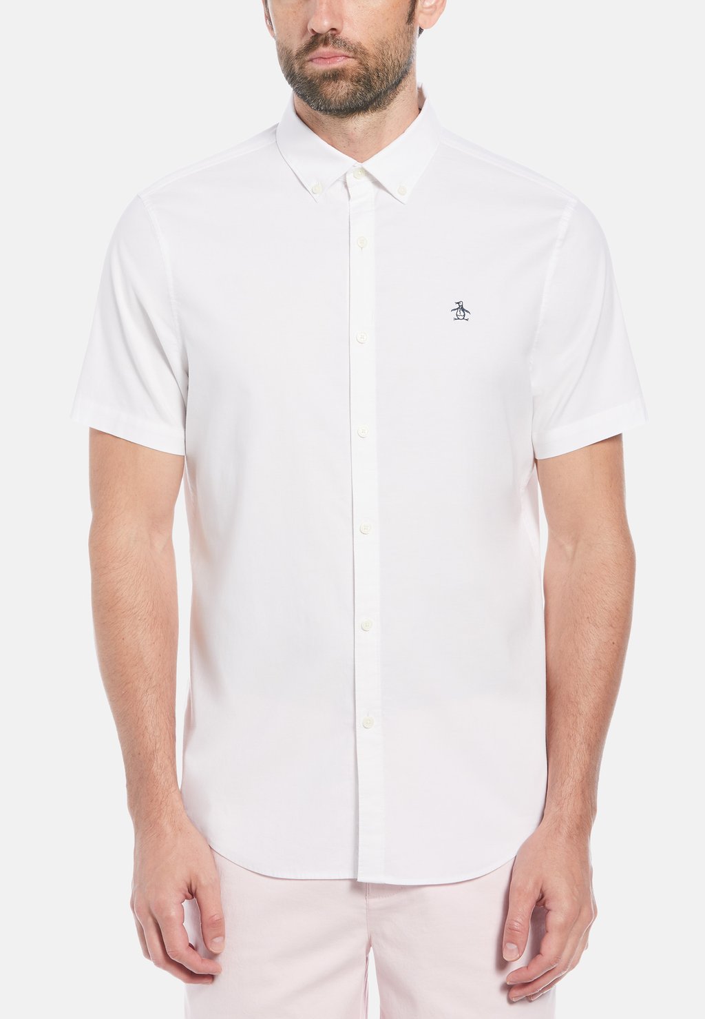 

Рубашка SHORT SLEEVE OXFORD Original Penguin, белый