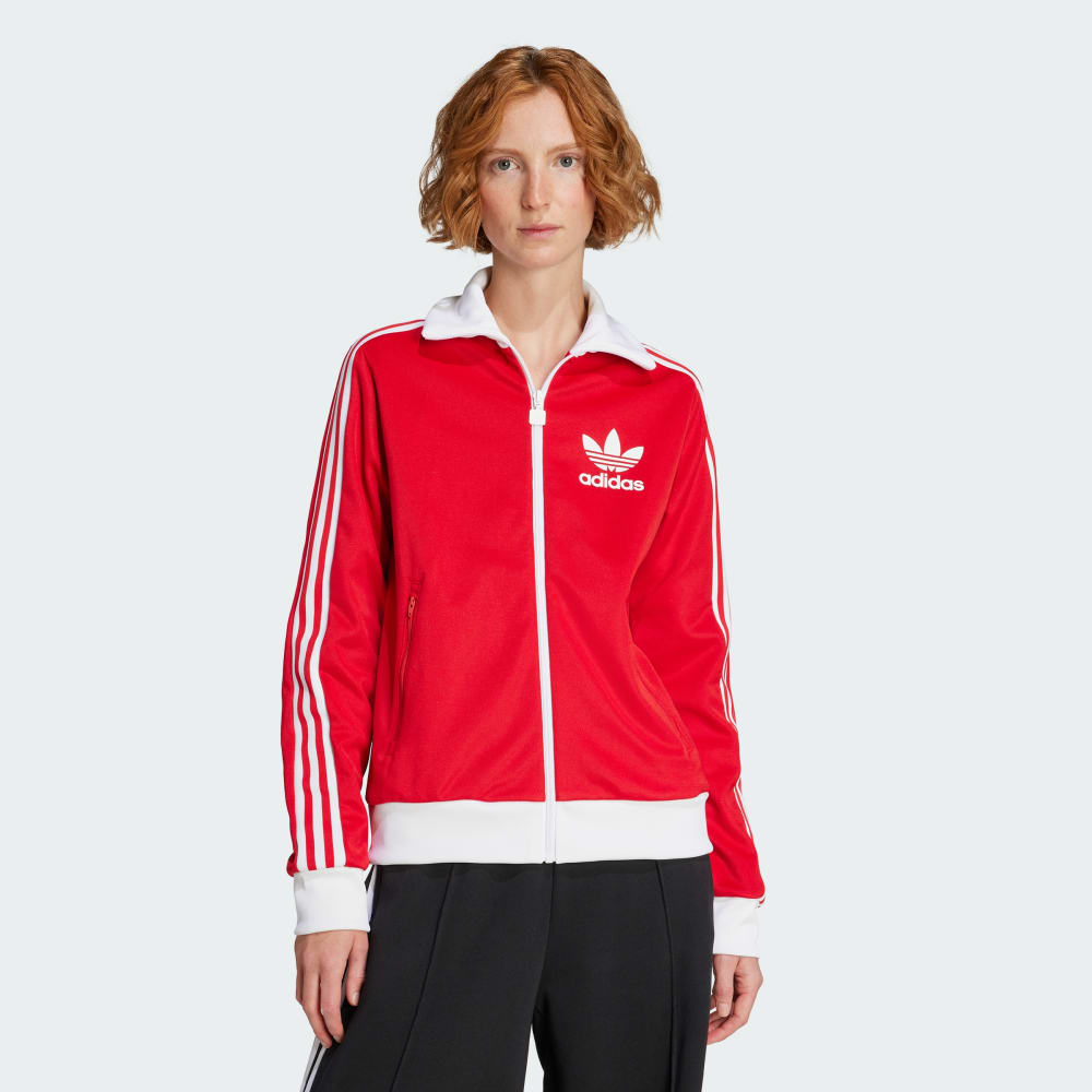 

Спортивный костюм Adidas Heritage Track Top, цвет Better Scarlet/White