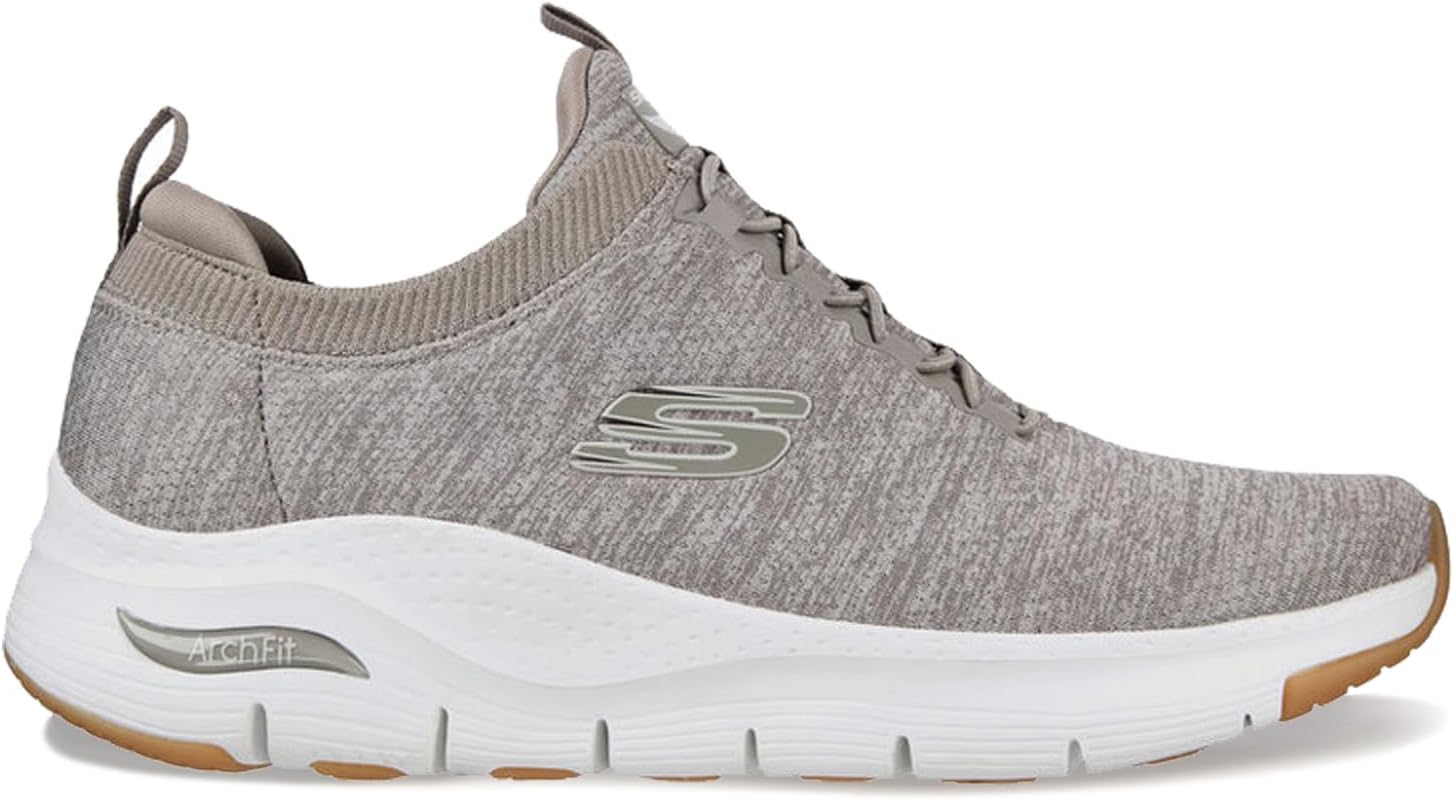 Мужские кроссовки Skechers Arch Fit Waveport, серый — фото 2