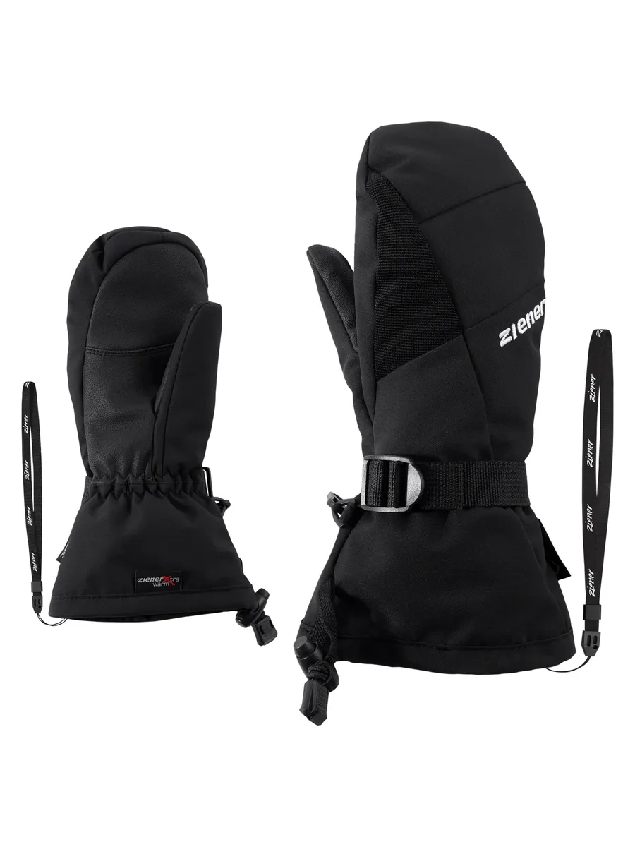 

Варежки Ziener "LANIC GTX(R) + Gore Warm MITTEN Junior", черный