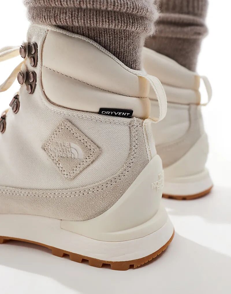 Женские походные ботинки The North Face Back-To-Berkeley IV водонепроницаемые, кремово-белый — фото 2