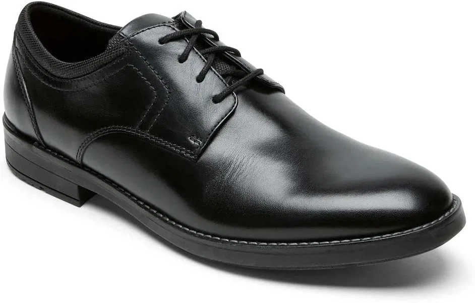 Мужские оксфорды Rockport Bryant с гладким носком, Black