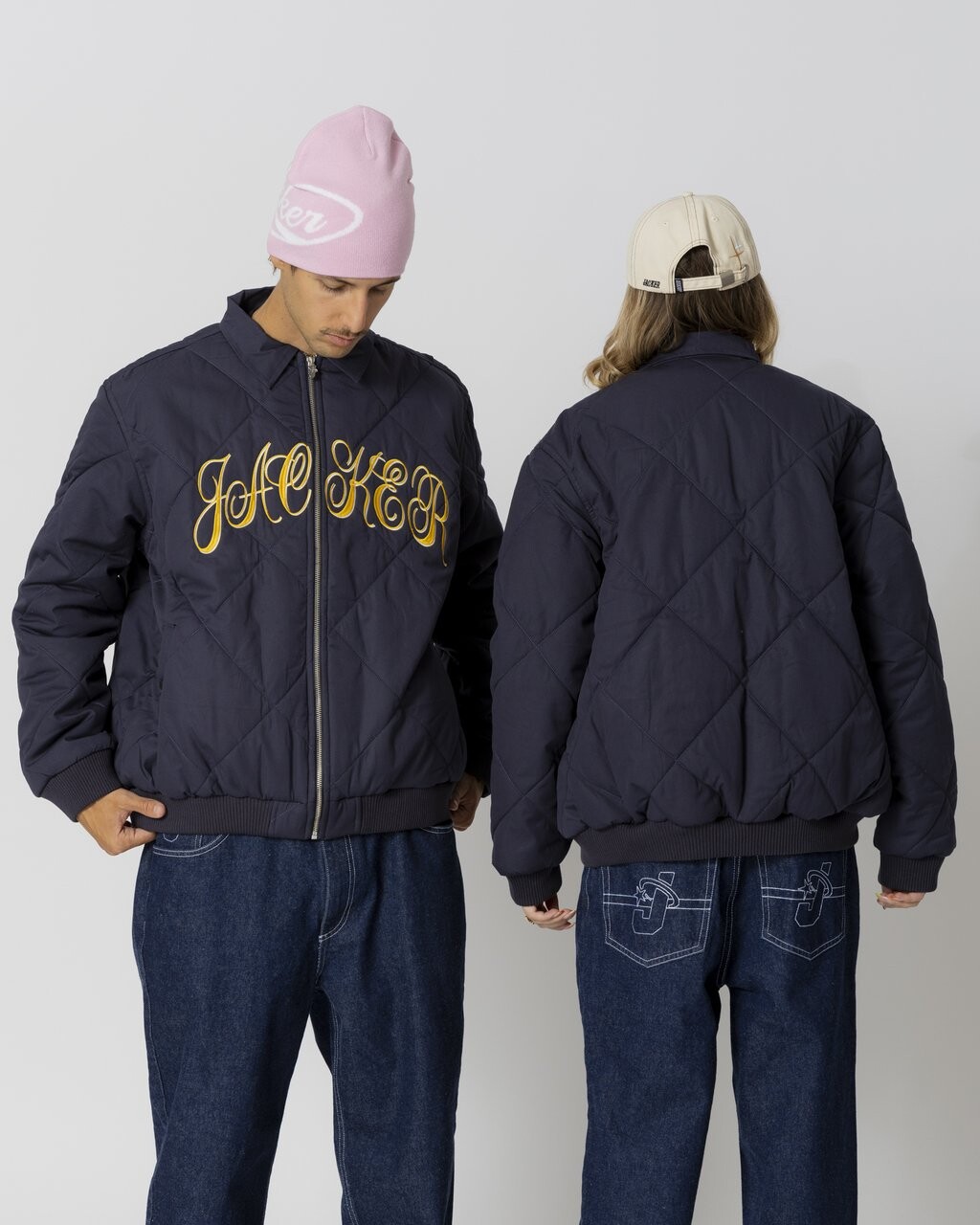 

Куртка-бомбер JACKET SUPERSCRIPT UNISEX Jacker, темно-синий