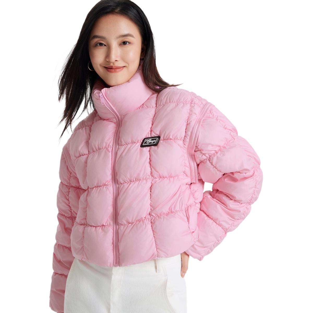 

Пуховик женский GAP, розовый
