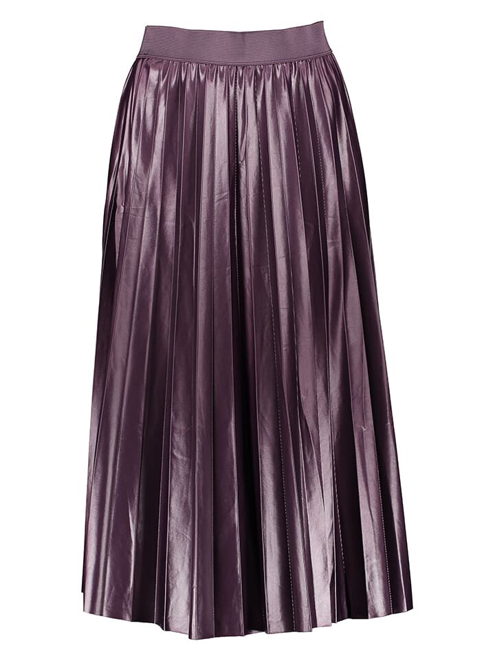 

Юбка до колена Vila Plisseerock, цвет Aubergine