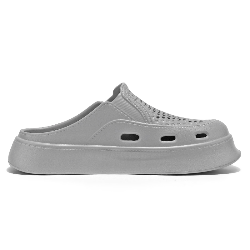Мужские тапочки Wrap toe с защитой от запаха, устойчивостью к истиранию и скольжению OUBT, черный — фото 4