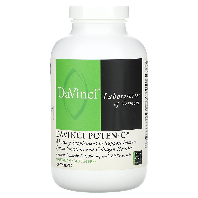 

DaVinci Laboratories, Davinci Poten-C, 250 таблеток