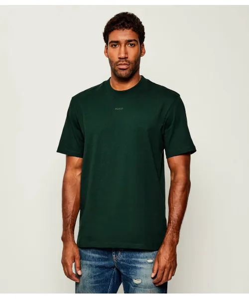 

Футболка Даполино Relaxed fit Hugo, зеленый