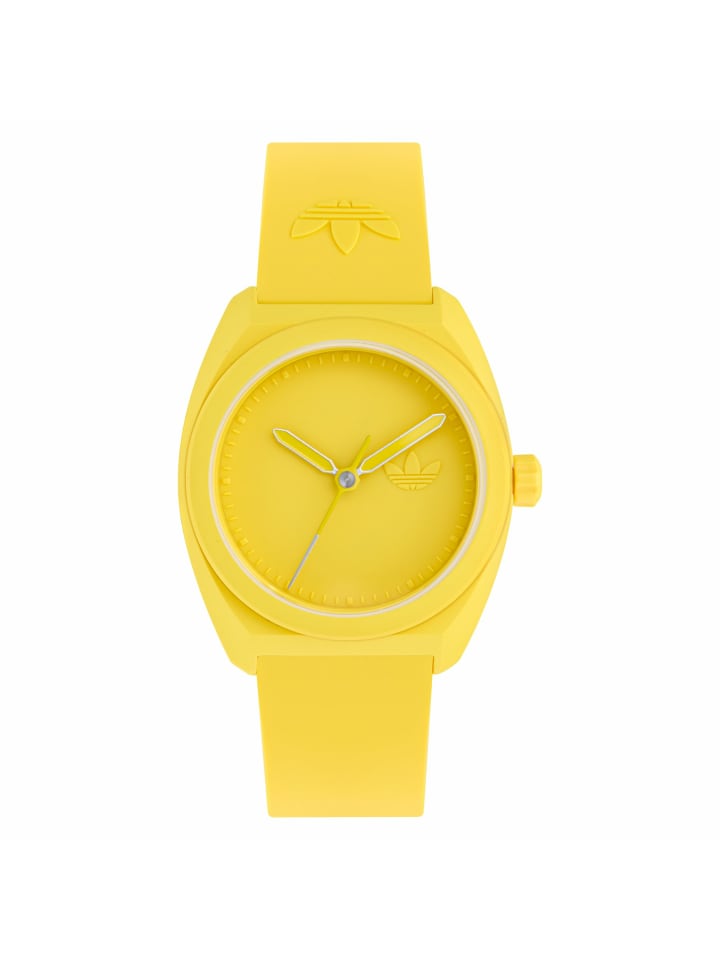 

Adidas Аналоговые часы для взрослых желтого цвета