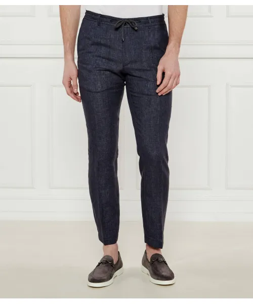 

Брюки из льна сакэ Slim fit Joop!, синий