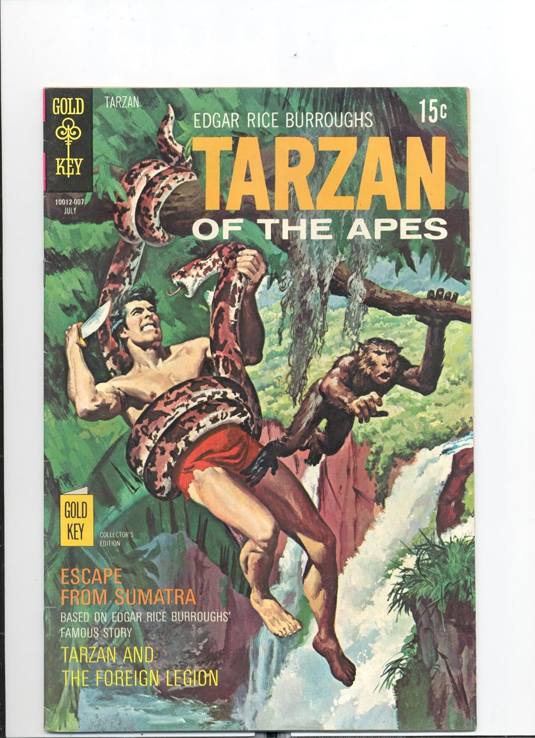 

Tarzan of the Apes #193 (Comic - July 1970) (Vol. 1) (Gold Key (Western Pub. Co., Inc.))