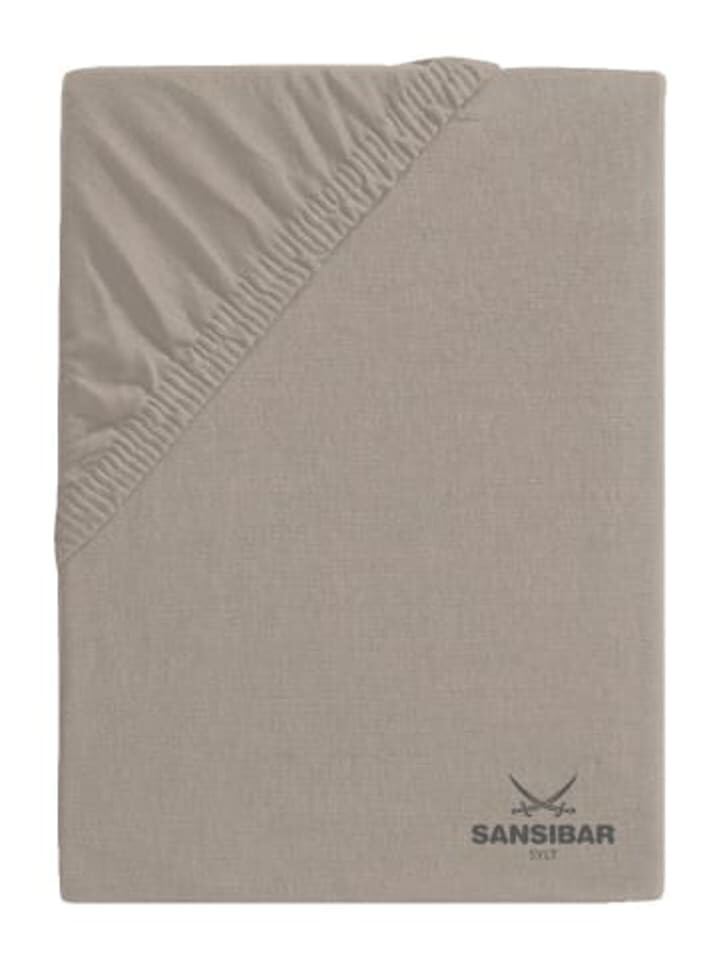 

Простыня Sansibar Topper, серо-коричневый