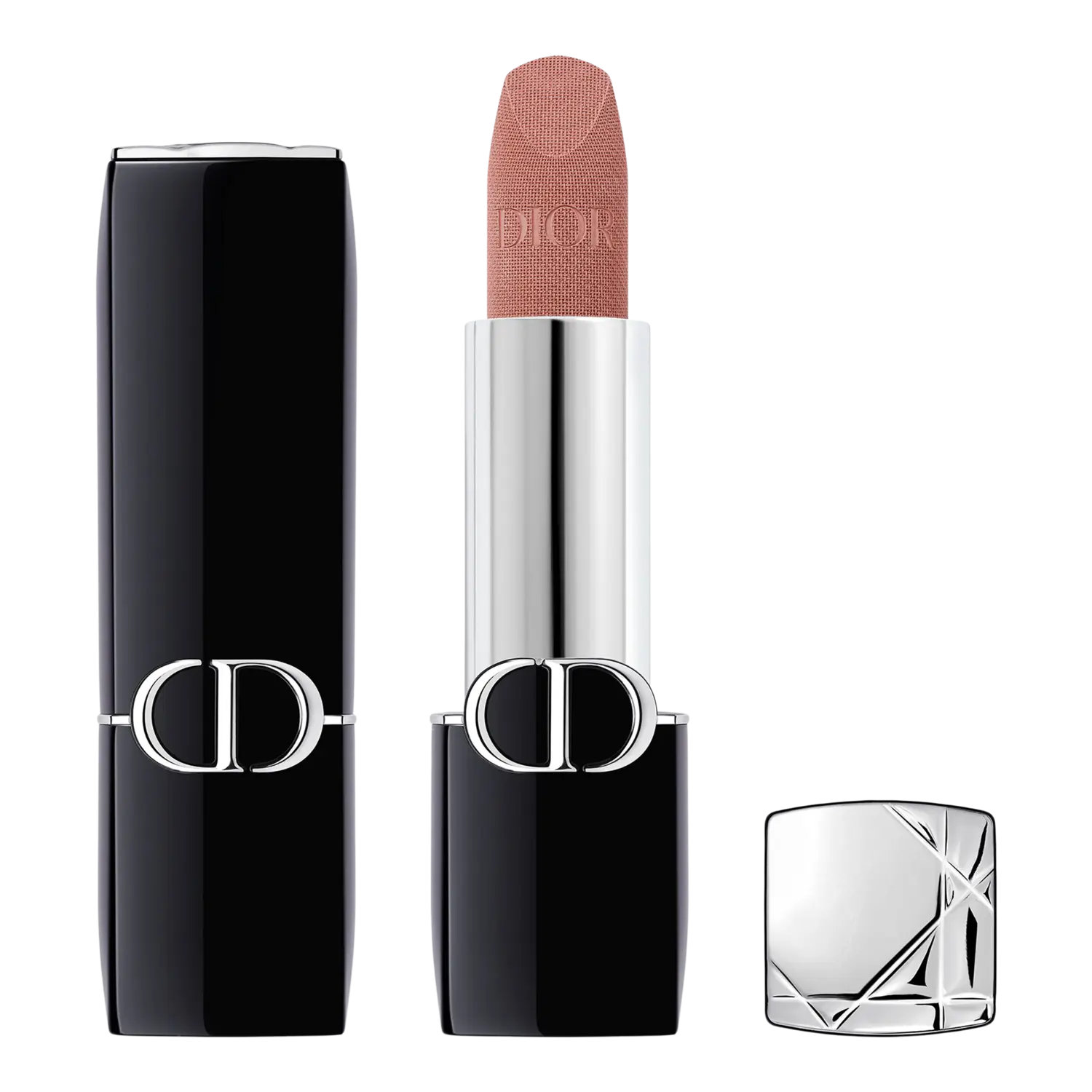 

Помада Rouge Dior, 221 Rose Rose (a rosy beige nude - velvet)
