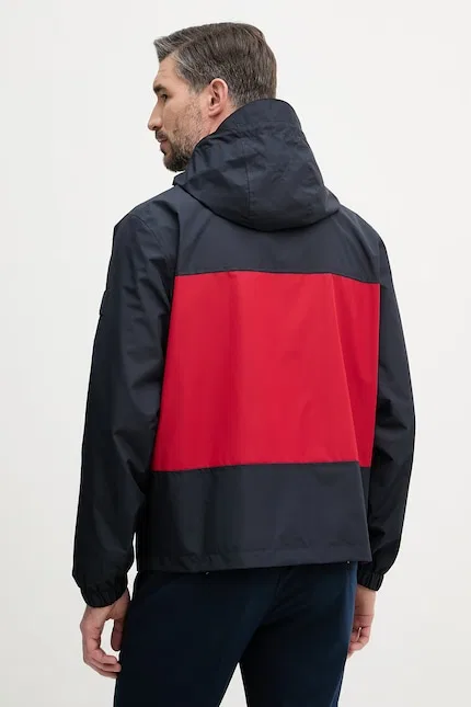 Куртка короткая двусторонняя Tommy Hilfiger, синий — фото 4