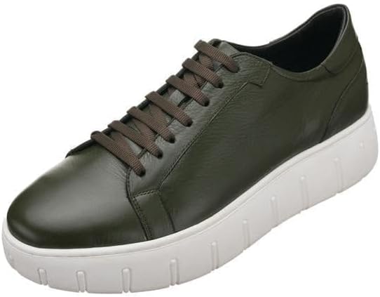 

Мужские модные кроссовки DALGALA King Size из легкой кожи цвета хаки ручной работы