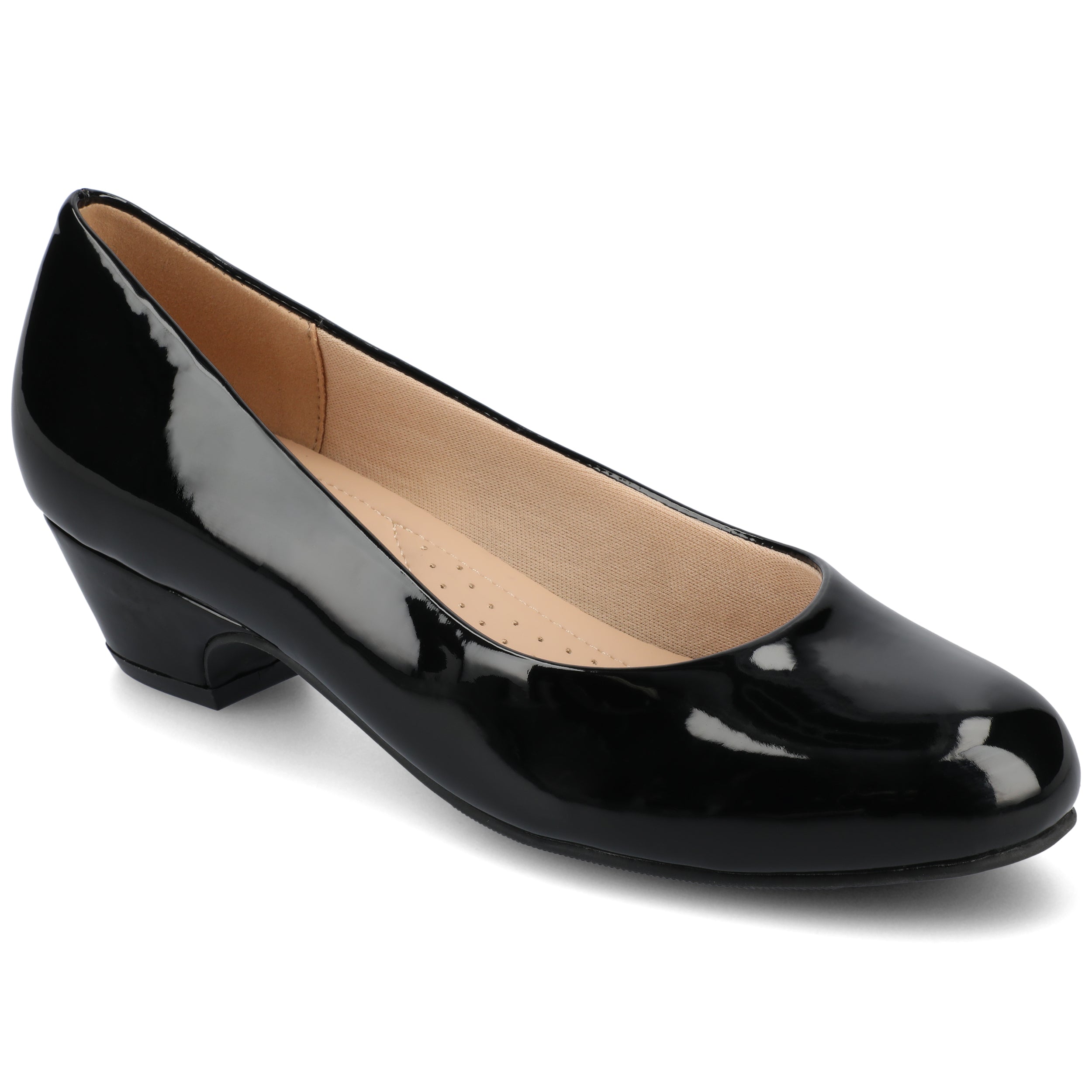 Туфли-лодочки Journee Women's Comfort Saar Journee Collection, цвет patent/black