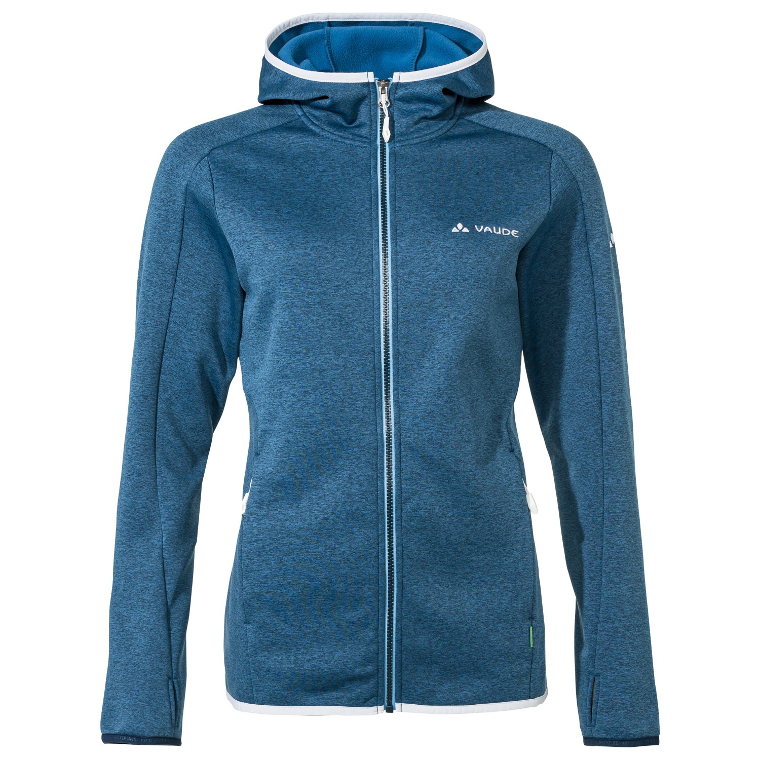 

Флисовая жилетка Vaude Women's Valsorda Fleece Hoody, цвет Ultramarine