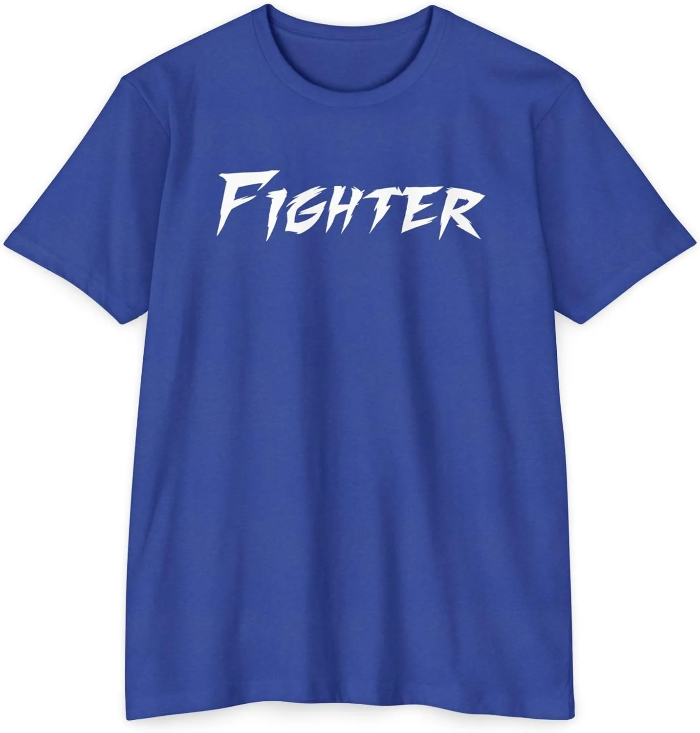 Футболка Fighter Shirt - для тренировок, дисциплины и мотивации, темная GENERIC, Cvc Royal