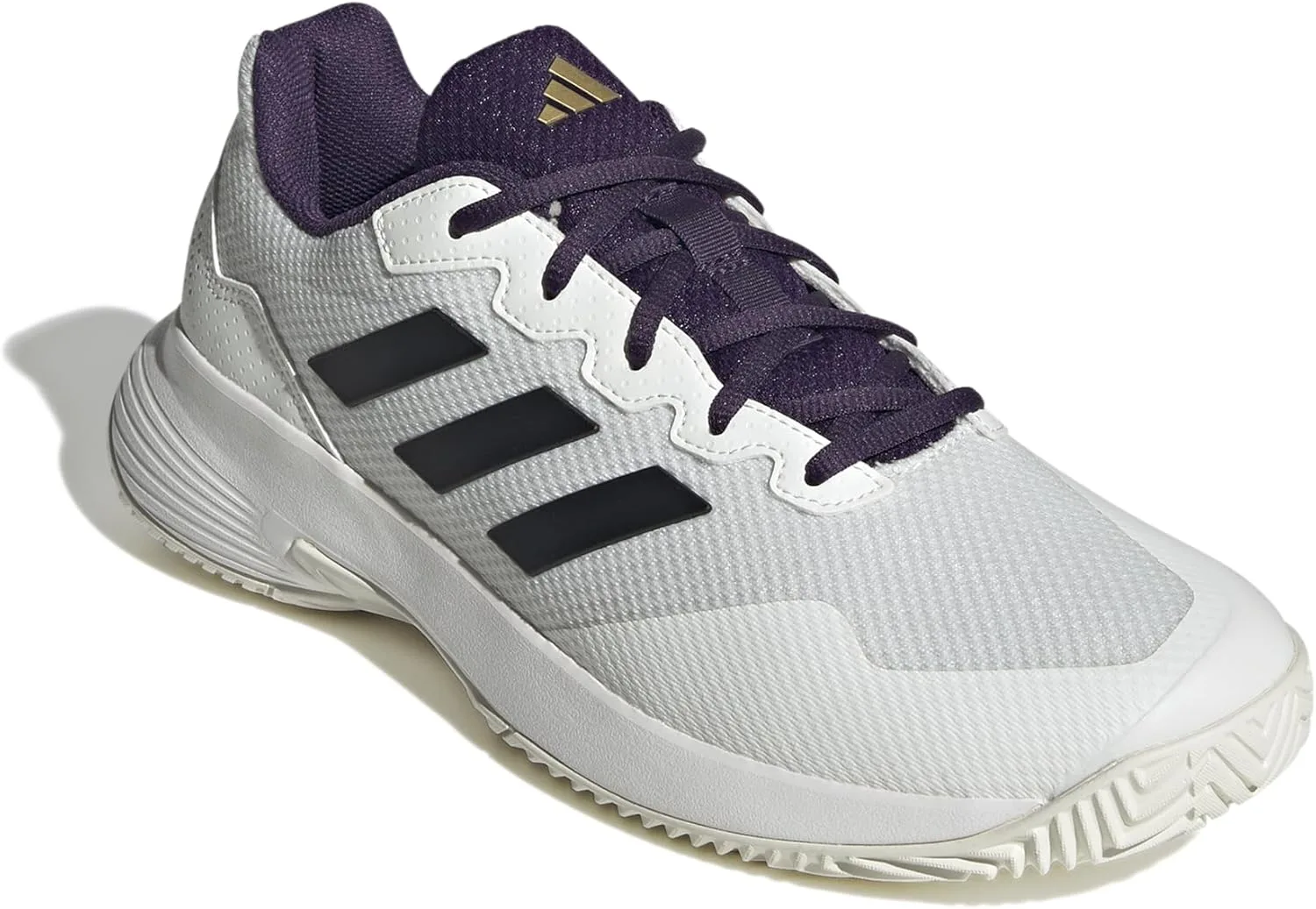 Мужские теннисные кроссовки Gamecourt 2.0 adidas, белый — фото 3
