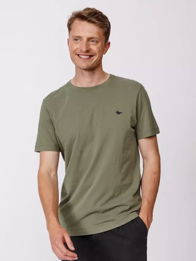 

Футболка Aubin Logo Cotton, хаки