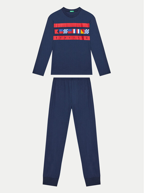 

Пижамы стандартного кроя United Colors Of Benetton, синий