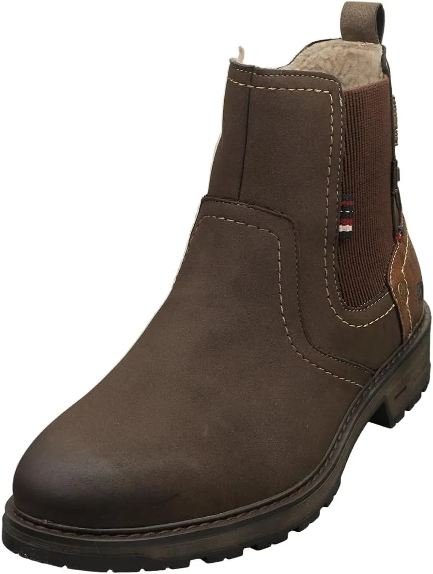 Мужские ботильоны MUSTANG 15m0021005-mocha