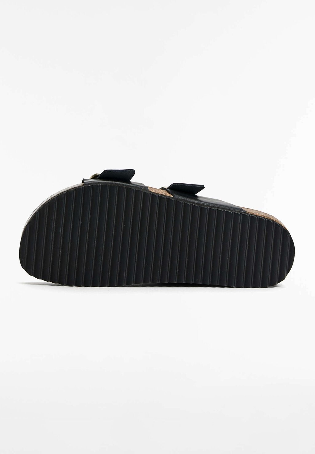 Мюли на плоской подошве BUCKLE OYSHO, цвет black — фото 4