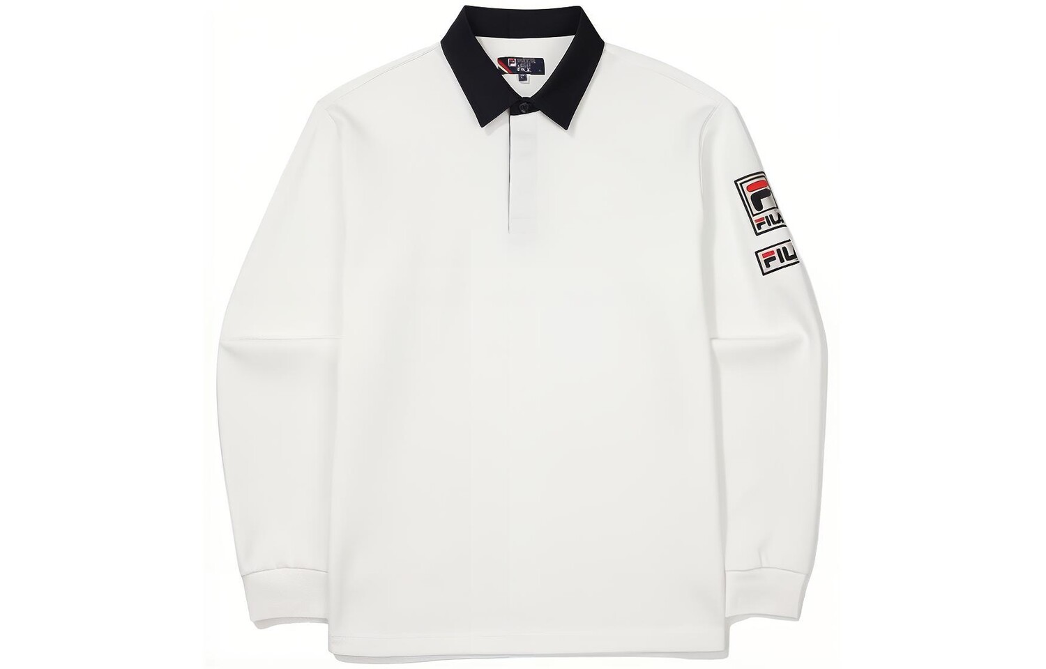 

Рубашка поло унисекс белая Fila, белый