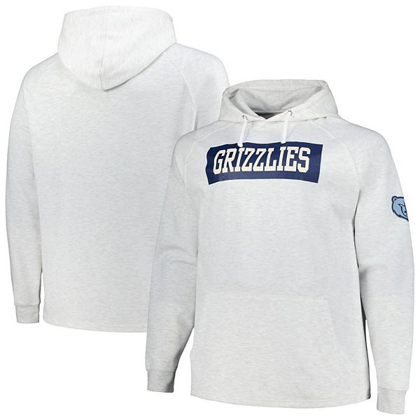 

Толстовка с капюшоном Memphis Grizzlies big & tall raglan tri-blend Fanatics
