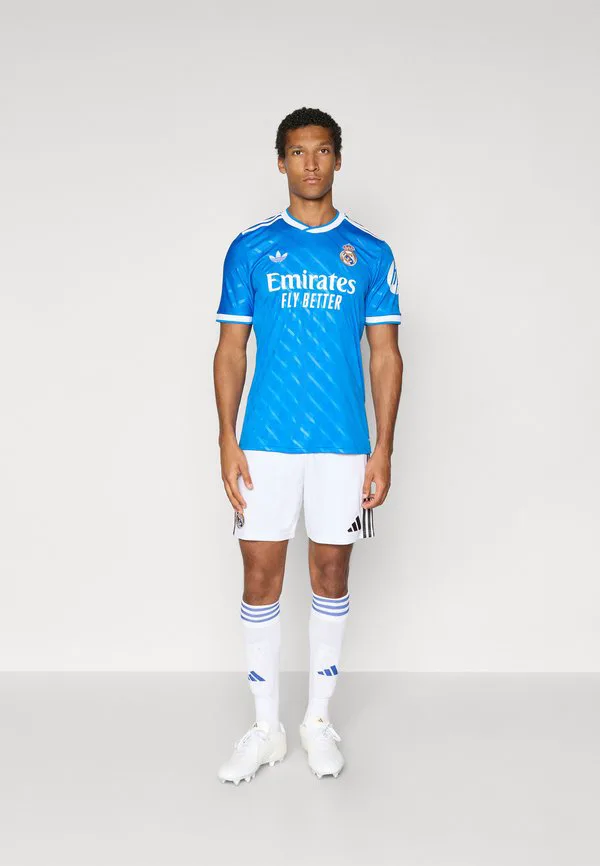 Третья футболка мадридского «реала» сезона 25/26 (клубная форма) Adidas Performance, Bluebird — фото 2