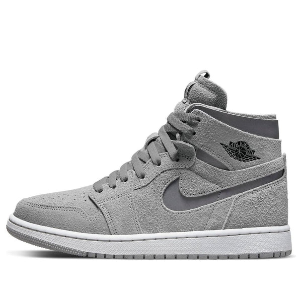 Кроссовки 1 высокие zoom комфорт Air Jordan, серый