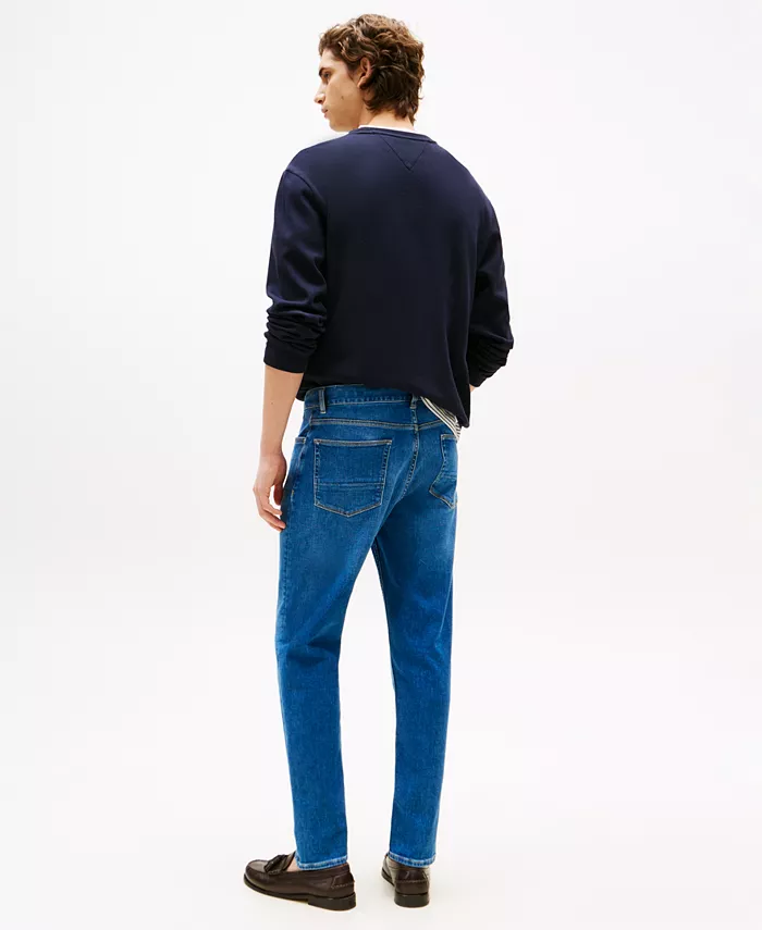 Мужские джинсы Bleeker Slim Fit Stretch Tommy Hilfiger, коричневый — фото 4