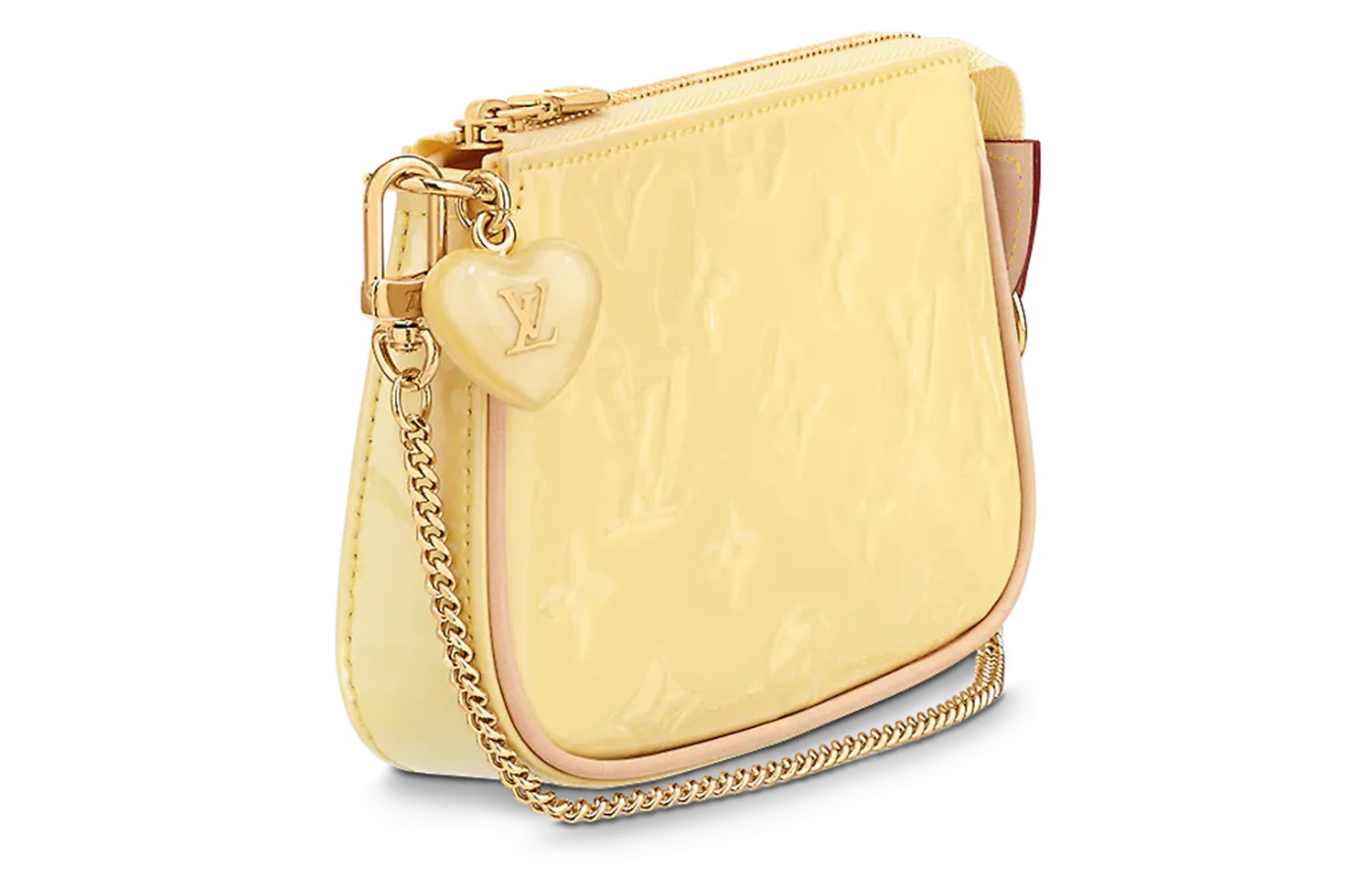 Мини-кошелёк Аксессуары Банановый Шипучка Жёлтый LOUIS VUITTON, gift set(basic set+box+shopping bag) — фото 3