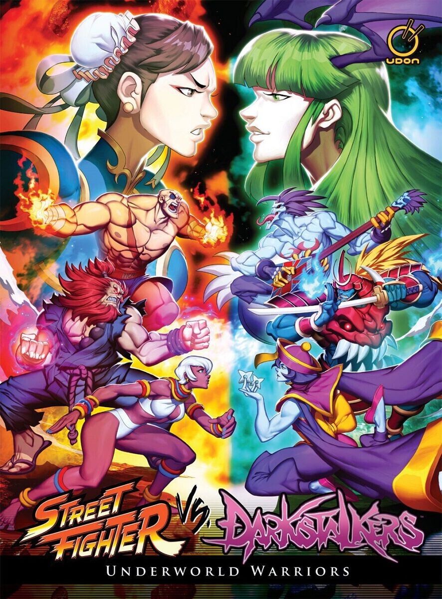 

Манга Street Fighter VS Darkstalkers: Underworld Warriors Manga (Hardcover)